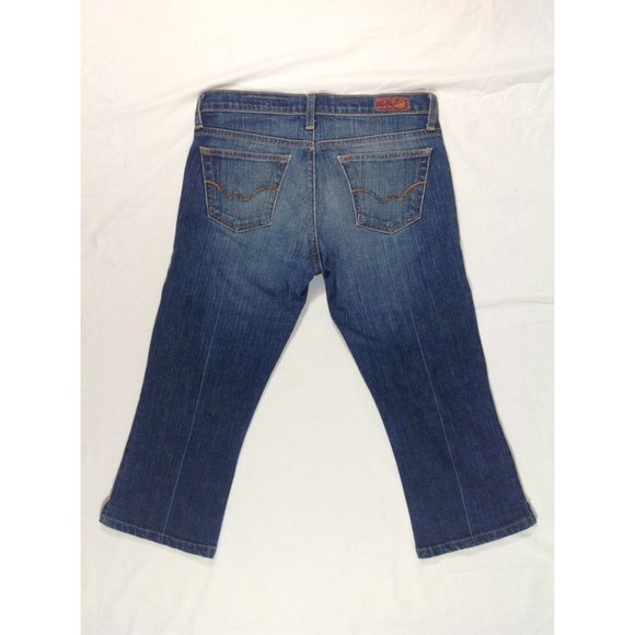 AG Adriano Goldschmied THE ANGEL Crop Capri Jeans Sz. 27 EUC - Picture 4 of 11
